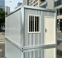 Maisons conteneurs pliantes personnalisables de 20 pieds, mini-maisons préfabriquées, maisons préfabriquées mobiles pour bureau, maison mobile économique