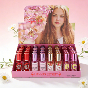 Perfume Portátil Mini al por Mayor de Fábrica, 15ml, Surtido de Fragancias Florales de Larga Duración en Roll-on para Mujer - Product Image 1