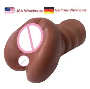 Sống động như thật nam masturbator 630g Túi âm hộ 3D thực tế kết cấu âm đạo và hậu môn stroker người lớn quan hệ tình dục đồ chơi cho nam giới thủ dâm %