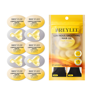Cápsulas de Suero Capilar Súper Suavizante BREYLEE, Aceite Capilar con Aroma a Jazmín Fresco para Reparación del Cabello Seco y Dañado - Product Image 1