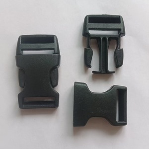 Boucle durable non réglable, attache rapide en plastique pliable 20 mm pour harnais d'animaux - Product Image 1