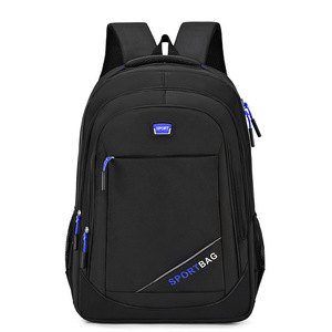 Sport Bag <b>Backpack</b> <b>Black</b> Water Resistant Laptop Compartment Unisex Business Travel Spring 2024 - Product Image 5