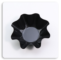 Verdikte Koolstofstaal Bloemblaadje Taartvorm Cakevorm Fruit Taart Pan Non-stick Bakplaat Tortilla Bakkom 4 inch