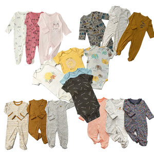 Conjunto de Ropa Usada para Bebé Recién Nacido, Diseño Popular, Ropa de Bebé Niño Verano, Paquete Mixto de Ropa, Mono para Bebé Niña - Product Image 5