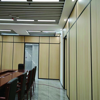 Cloison de séparation de bureau facile à installer, insonorisée, panneau de cloison modulaire en acier pour hôtel, commerce, hôpital