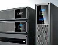Pour la série UPS9SX, système monophasé avec batterie au plomb intégrée, protection contre les pannes de courant, réseau informatique