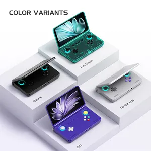 New retroid túi lật <span class=keywords><strong>2</strong></span> Retro chơi game console sd865 5.5-inch OLED màn hình cảm ứng di động di động trò chơi Console thiết bị cầm tay Wifi 6 - Product Image 1