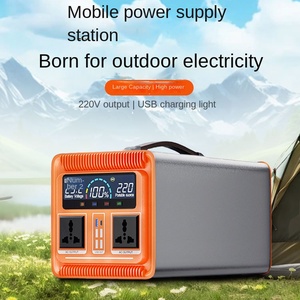 Chauffe-eau portable extérieur 220V pour camping en voiture, chargeur de téléphone portable, batterie au lithium fer phosphate, onduleur à onde sinusoïdale pure avec BMS - Product Image 2