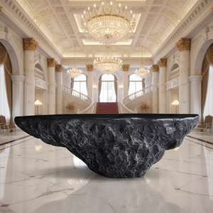 <span class=keywords><strong>Mesa</strong></span> <span class=keywords><strong>de</strong></span> Consola <span class=keywords><strong>de</strong></span> Fibra <span class=keywords><strong>de</strong></span> Vidrio Estilo Wabi-Sabi para <span class=keywords><strong>Entrada</strong></span>, Recepción, Spa, Vestíbulo y Espacios Comerciales - Product Image 2