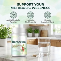 Capsules de Berbérine HCL et d'Alcaloïdes d'Hamamélis, Soutien Métabolique pour la Santé Métabolique, Vente Directe Usine
