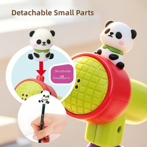 Clavier électronique multifonctionnel interactif pour enfants avec microphone intégré et personnage <span class=keywords><strong>de</strong></span> dessin animé - Jouet éducatif - Product Image 4