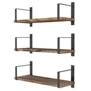 <strong>Wooden</strong> Simple <strong>Shelves</strong> Bookshelf Headboard Corner <strong>Shelf</strong> Bookcase Ternate Solid Wood Bracket <strong>Shelf</strong> - Product Image 1