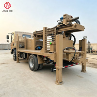 Machine de forage minier Hardrock 280m montée sur camion pour puits d'eau