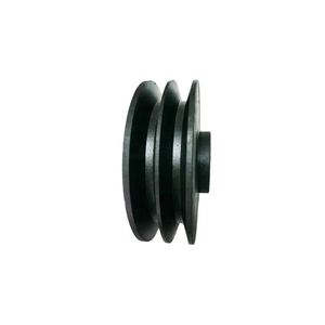 Polea de dirección de hierro fundido OEM de alta calidad con 1 ranura, orificio de 10 mm, rodillo colgante/rodamientos de ruedas pequeñas para puertas correderas, 1 año de garantía - Product Image 1
