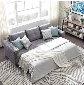 Sofá de esquina en forma de L de diseño moderno de Winforce, <span class=keywords><strong>chaise</strong></span> convertible con almacenamiento, sofá <span class=keywords><strong>cama</strong></span> con botones en el reposabrazos - Product Image 3