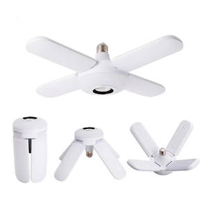 הוביל אור מתקפל גל להב מאוורר אורות הנורה חכמה 40w e26 e27 e27 ו-השן הכחול מרחוק - Product Image 3