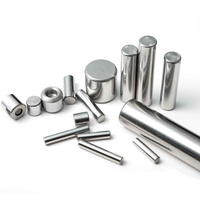 GCr15 Bearing Steel Hardened High Precision Cylindrical Dowel Pin Internal Threaded Locating Pin M3 M4 M5 M6 M8 Zinc Plated