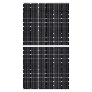 Module pv mono silicium cristallin 500 w 48v 500 w panneau solaire monocristallin unique 500 w