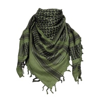 Écharpe tactique en coton pour hommes, style Moyen-Orient, pour l'hiver et les activités de plein air, OEM ODM personnalisé, ISO CE