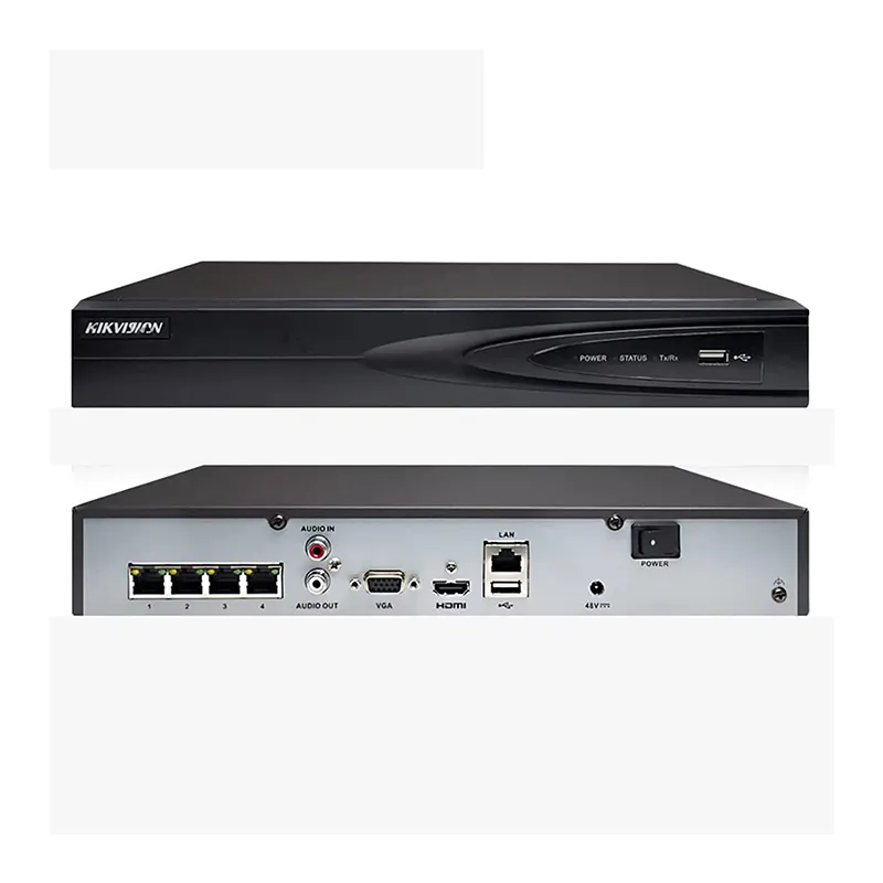 Dahua em estoque original HIK DS-7604NI-Q1/4 P 4-ch 1U 4 PoE 4K Network Video Recorder 4K 4POE 4CH NVR