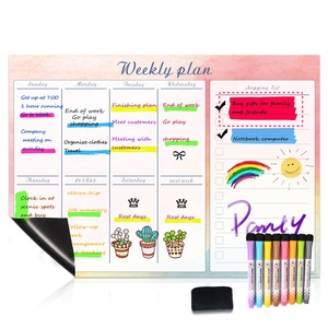 Từ khô xóa việc vặt biểu đồ thiết lập nhiều trẻ em-một việc vặt biểu đồ khô xóa Pad tạp hóa bảng-Biểu đồ hành vi cho nhiều trẻ em - Product Image 2