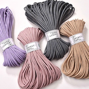 Cuerda de Algodón Zigzag Dorada y Brillante de 6MM, 50 Metros por Rollo, con Núcleo, para Coser Cestas y Bolsos, Venta al Por Mayor - Product Image 6