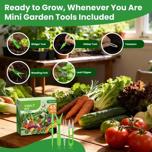 Kit de jardinage écologique avec plus de 17 000 graines de plantes anciennes non-OGM pour la plantation, utilisation intérieure/extérieure, cadeau pour ami - Product Image 3