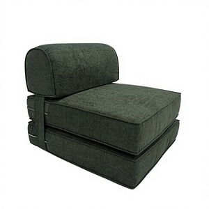 Sofá de compresión al vacío sin marco, reclinable plegable multifuncional, tela de polímero moderna resistente al desgaste, conveniente para la sala de estar - Product Image 1