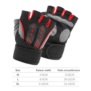 Nouveau Design de gants de Fitness, vente en gros de gants d'entraînement de gymnastique en microfibre, gants croisés sans doigts - Product Image 4