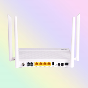 4 cổng VoIP epon ONT GPON 4ge CATV Chậu lan AC Dualband <span class=keywords><strong>Tri</strong></span> chơi xpon 2.4G 5G băng tần kép <span class=keywords><strong>Router</strong></span> 5G Wifi 1USB 5GHz sợi quang - Product Image 1