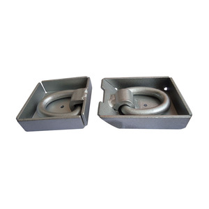 Cargo Bed Hook For <b>Trucks</b> And Rvs 6000Kgs Load Capacity PPE-1 Model <b>Flatbed</b> Rope Hook With Welded Ring Design - Product Image 4