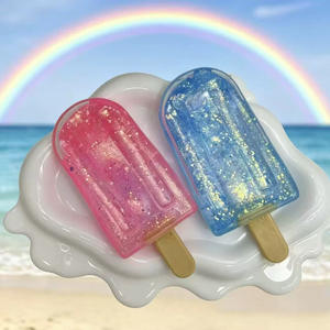 ไอศกรีมมอลต์น้ำตาลแบบใหม่ บีบคลายเครียด บีบแล้วคืนรูปช้าๆ ของเล่นบีบระบายอารมณ์น่ารัก ไอศกรีมสีรุ้ง ของเล่นบรรเทาความเครียด - Product Image 2