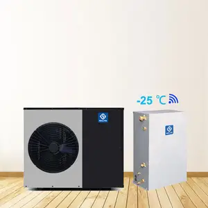 10kw 20kw riscaldamento raffreddamento dhw aria ad acqua dc inverter mini split air source inverter pompa di calore