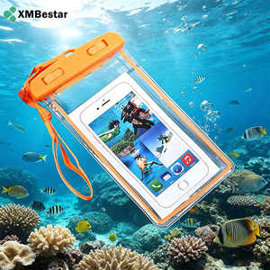 Custodia universale trasparente impermeabile in PVC TPU per cellulare, con laccetto, per <span class=keywords><strong>nuoto</strong></span> e attività all'aperto - Vendita all'ingrosso - Product Image 1