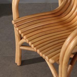 Chaise <span class=keywords><strong>de</strong></span> meubles <span class=keywords><strong>de</strong></span> salon <span class=keywords><strong>de</strong></span> balcon <span class=keywords><strong>de</strong></span> maison en rotin véritable importé d'Indonésie - Product Image 5