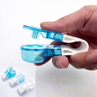 Distributeur et extracteur de pilules portable personnalisé pour la maison, gadget pour prendre les médicaments, séparateur de pilules, forme ovale, cadeaux promotionnels d'entreprise