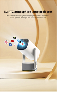 2025 Venta al por mayor <span class=keywords><strong>Proyector</strong></span> de batería incorporada <span class=keywords><strong>Freestyle</strong></span> Native 720P HD Home Theater 4K Smart WiFi 5G Android 11 Mini <span class=keywords><strong>proyector</strong></span> K2 - Product Image 3