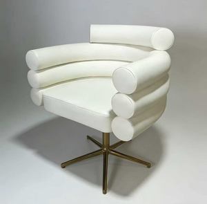 Fauteuil de Salon de Coiffure en Cuir Premium Z avec Relevage Hydraulique, Chaise de Coiffure Moderne pour Salon de Beauté - Product Image 1