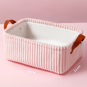 Panier de rangement rectangulaire en tissu personnalisé avec nom, pour organiser les jouets des enfants, pour chambre d'enfant, usage domestique - Product Image 3