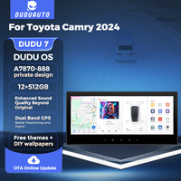 DUDUAUTO DUDU7 A7870 AKM7739 VELVET DSP 12+512G Estéreo para Auto para Toyota Camry 2024 9.ª Generación Último Modelo