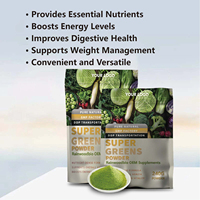 Poudre de Super Aliments Verts à Base de Feuilles d'Ashitaba Naturelle OEM ODM pour un Soutien Nutritionnel Quotidien