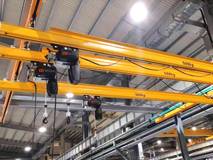 Grúa monorraíl de viga única de 3-10 toneladas marca Weihua Crane con <span class=keywords><strong>polipasto</strong></span> eléctrico, montada en viga I de monorraíl. - Product Image 3