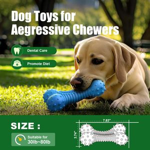 Jouet à mâcher pour chien en nylon TPR, design os, durable et indestructible, vente en gros du fabricant, nouveauté - Product Image 4