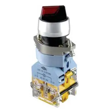 Interruptor rotativo de luz led, selector de enganche de 22mm, 24v, 110 voltios, 2 posiciones, 3 posiciones, sin nc