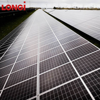 Panneaux solaires bifaciaux Longi LR8-66HVD Himo X10 à double vitrage, efficacité 24,8 %, 650 W, 640 W, 630 W, 620 W, 600 W, cellules solaires BC