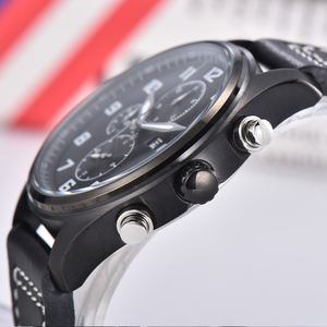 مصنع ZF V2 IW3777 كرونوغراف تجريبي 43 وحركة IWCS طلاء أزرق مضاد للانعكاس - Product Image 3