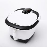 Spa pour les pieds Masseur de bain Baignoire pédicure intelligente Detox Spa électronique pour les pieds avec bulles de chaleur Vibrant Shiatsu Masseur de pieds électrique