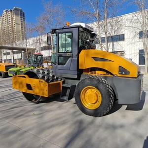 2025 7ton/8ton/12ton yüksek kalite fabrika yol makinesi satılık tek davul actor ktör titreşimli toprak silindiri - Product Image 6