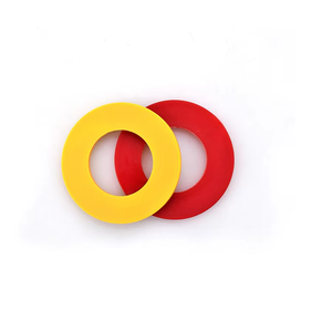 Rondelles plates en <span class=keywords><strong>plastique</strong></span> de haute qualité rouge/jaune/bleu, rondelles plates en nylon colorées, fabriquées en Chine - Product Image 5