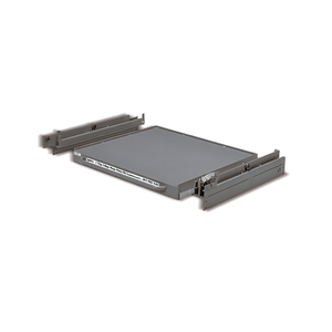 Plan de travail en aluminium à 3 bords Fami System Ar avec extension télescopique L805 D1245 Bleu RAL5012 - Product Image 3